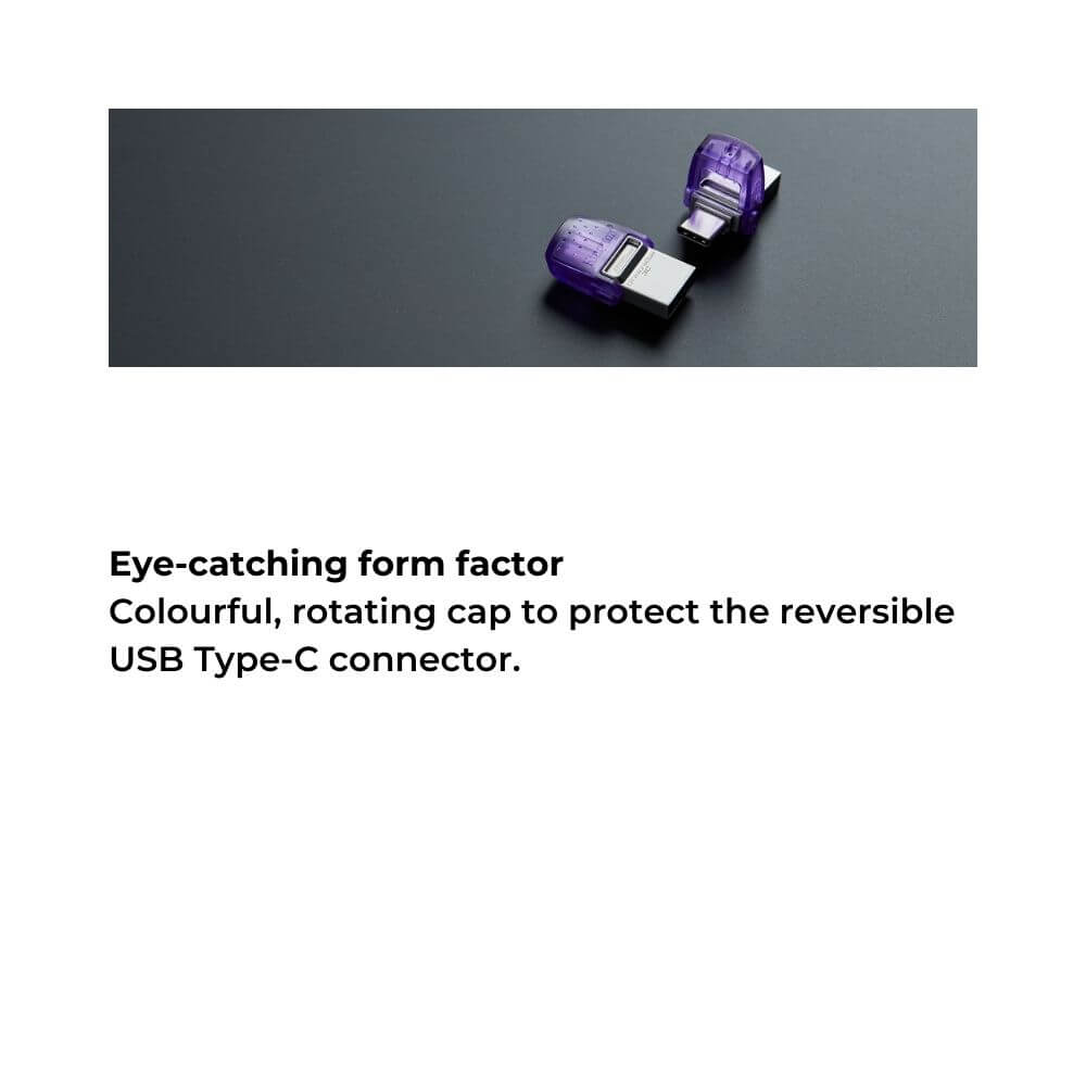 Kingston DataTraveler microDuo 3C OTG Type-C Flash Drive